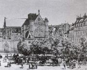 The Church of St Germain i-Auxerrois in Paris Claude Monet